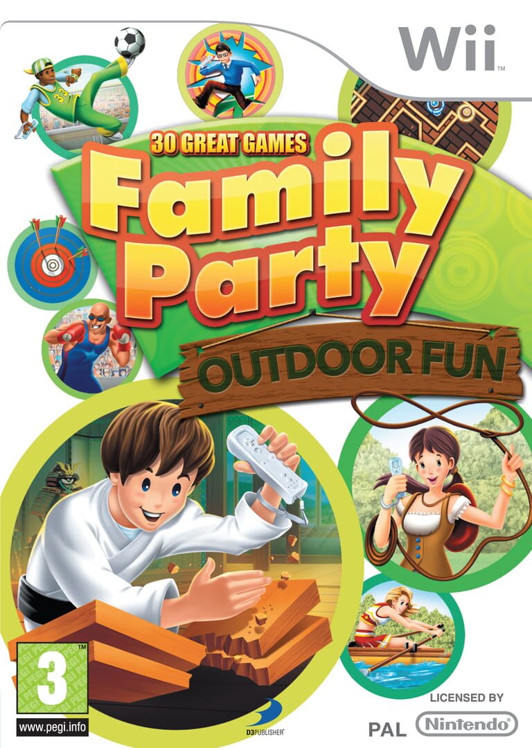 Copertina di Family Party: Outdoor Fun