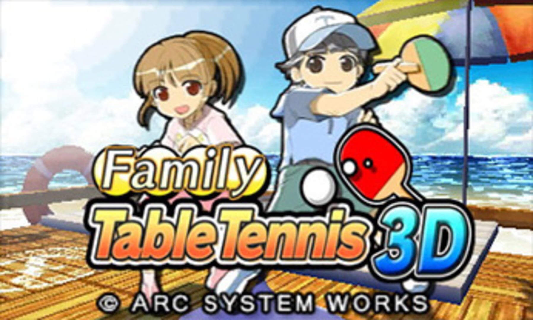 Family Table Tennis 3D カバー