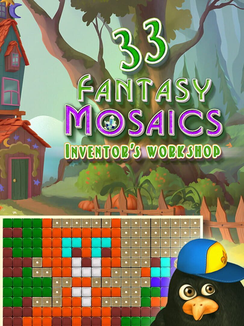 Fantasy Mosaics 33: Inventor's Workshop Kapağı