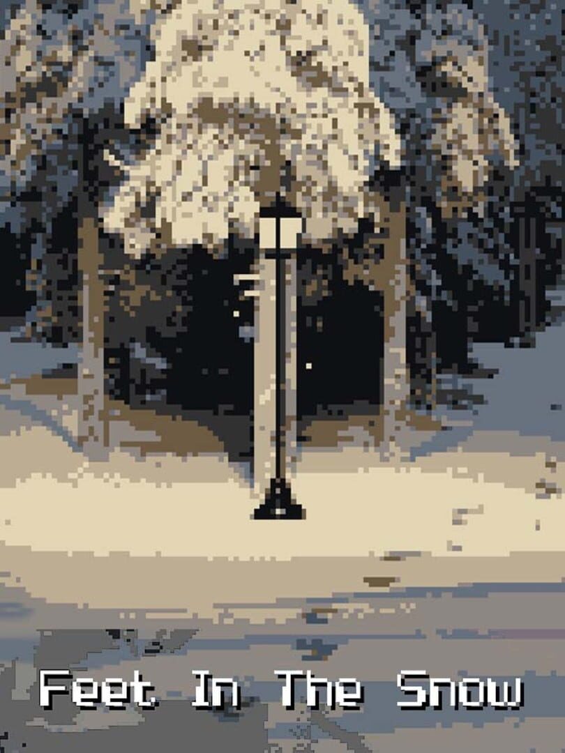 Feet in the Snow Cover