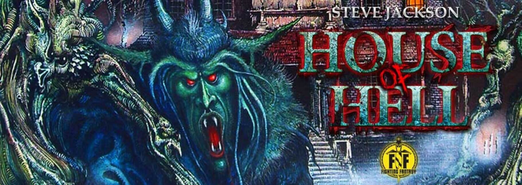 Capa de Fighting Fantasy: House of Hell