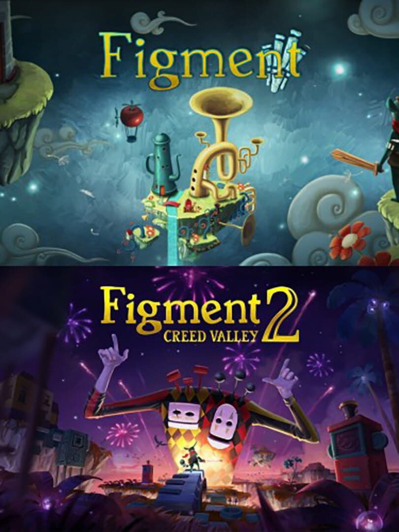 Figment 1 + Figment 2 Cover