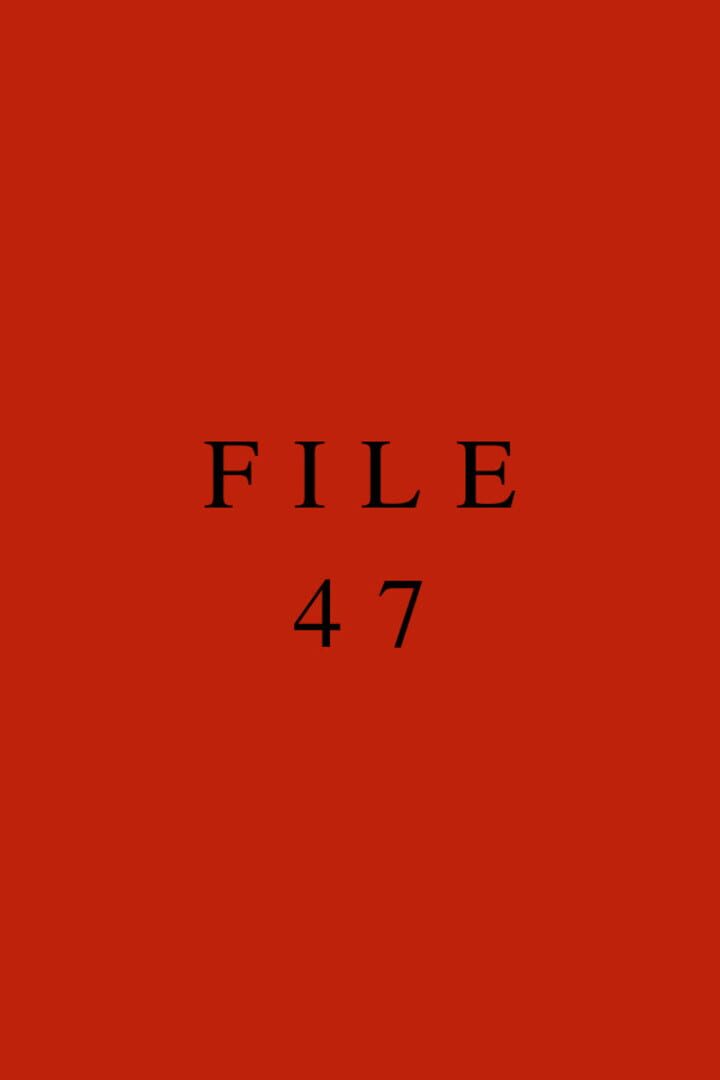 File 47 Kapağı