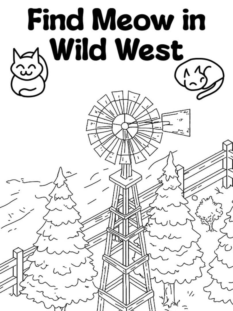 Capa de Find Meow in Wild West