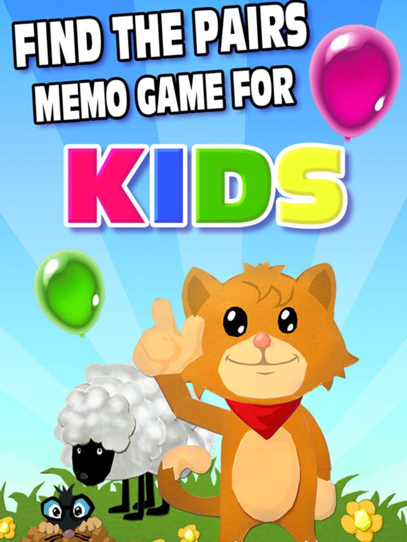 Find the Pairs Memo Game for Kids Kapağı