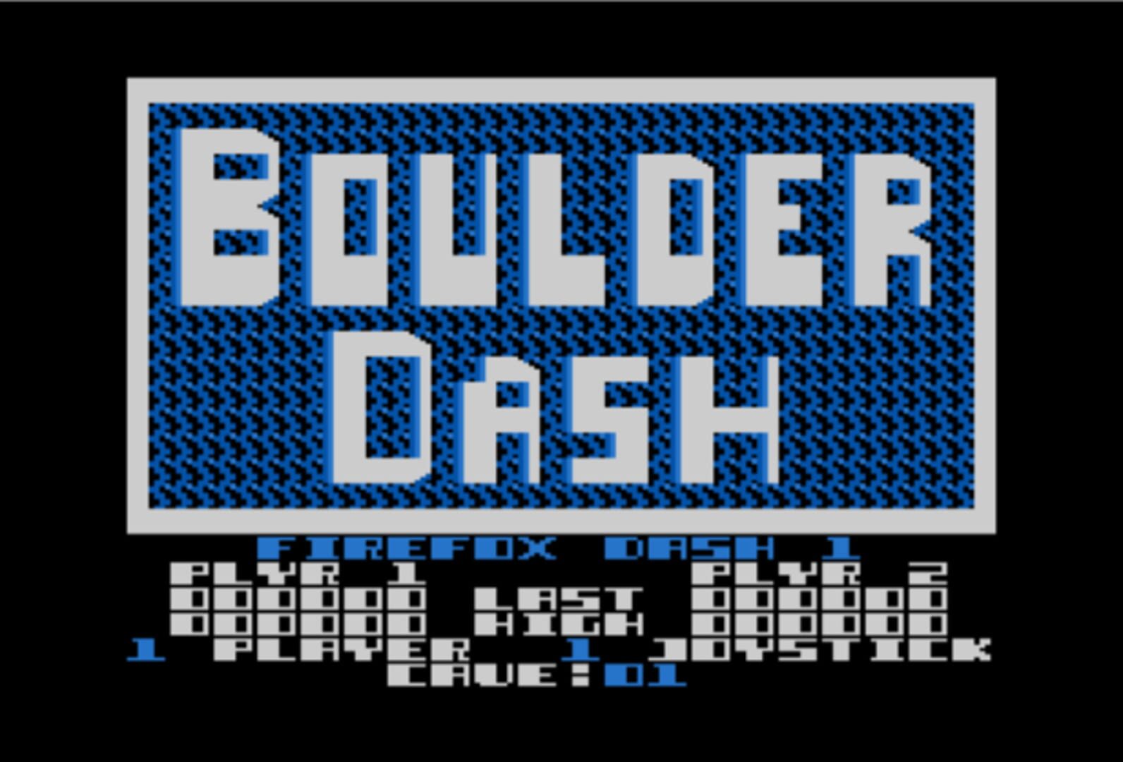 Portada de Firefox Boulder Dash 01