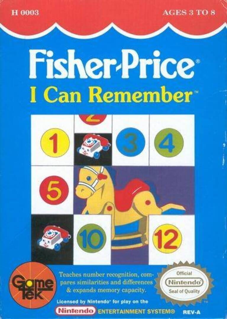 Fisher Price: I Can Remember Cover