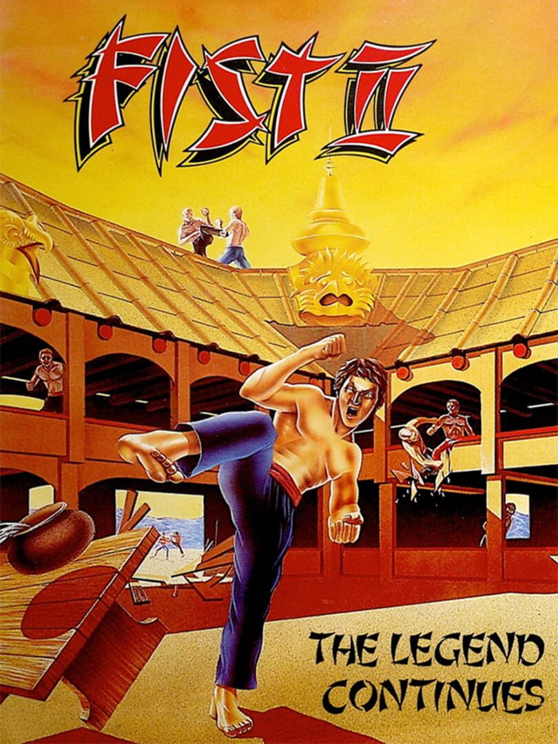 Capa de Fist II: The Legend Continues