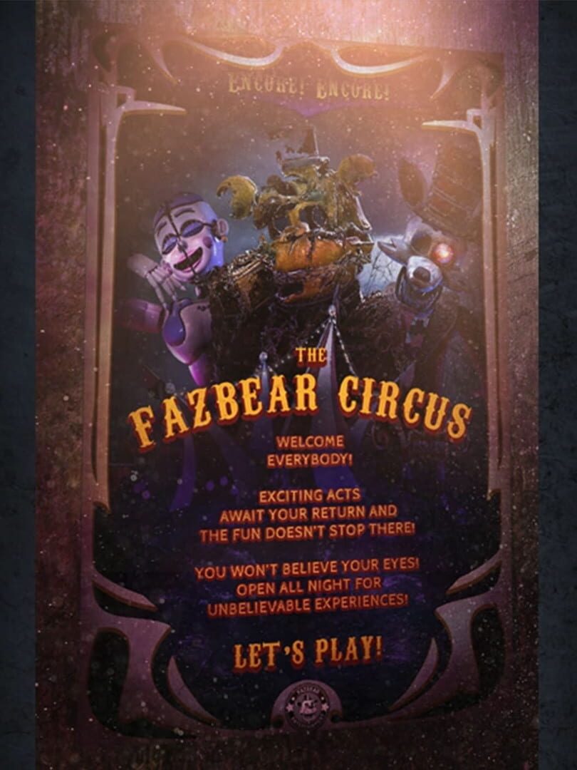 Five Nights at Freddy's AR: Special Delivery - Dark Circus: Encore! カバー