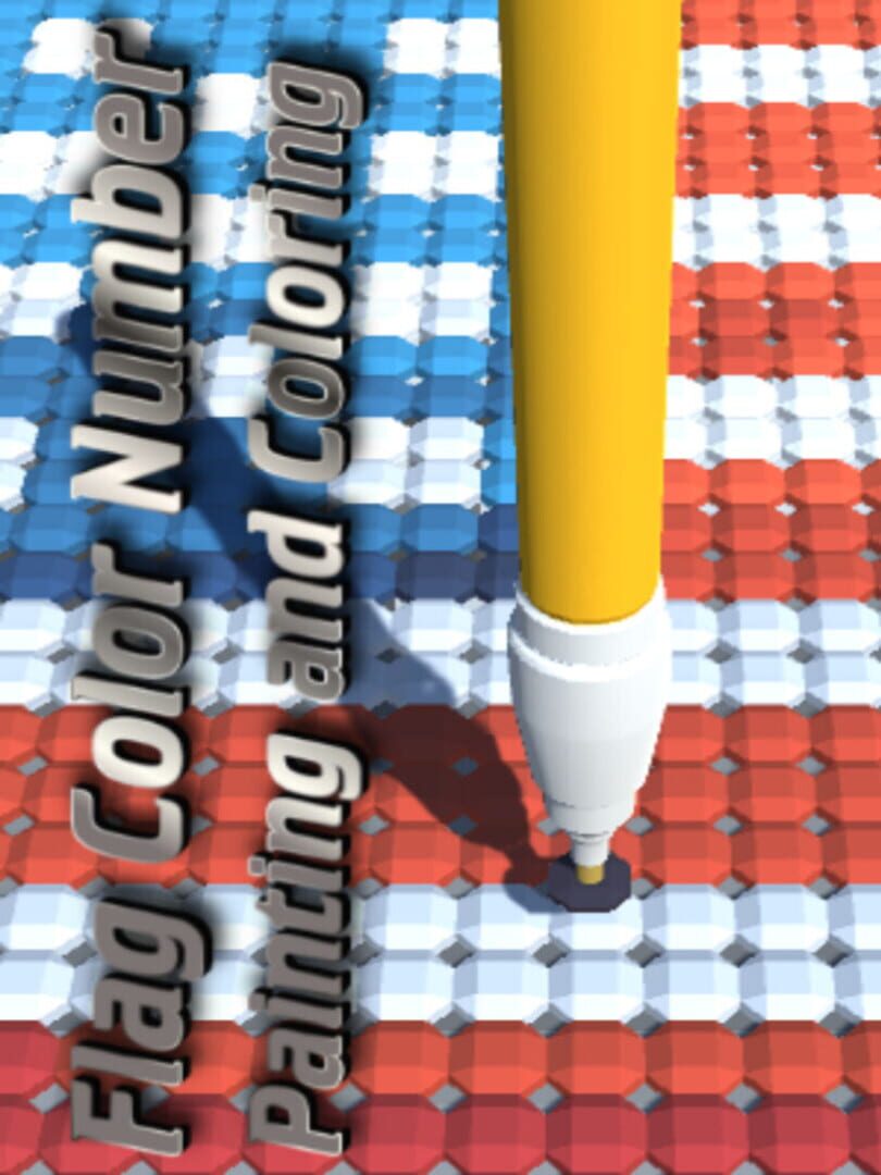 Flag Color Number: Painting and Coloring Cover