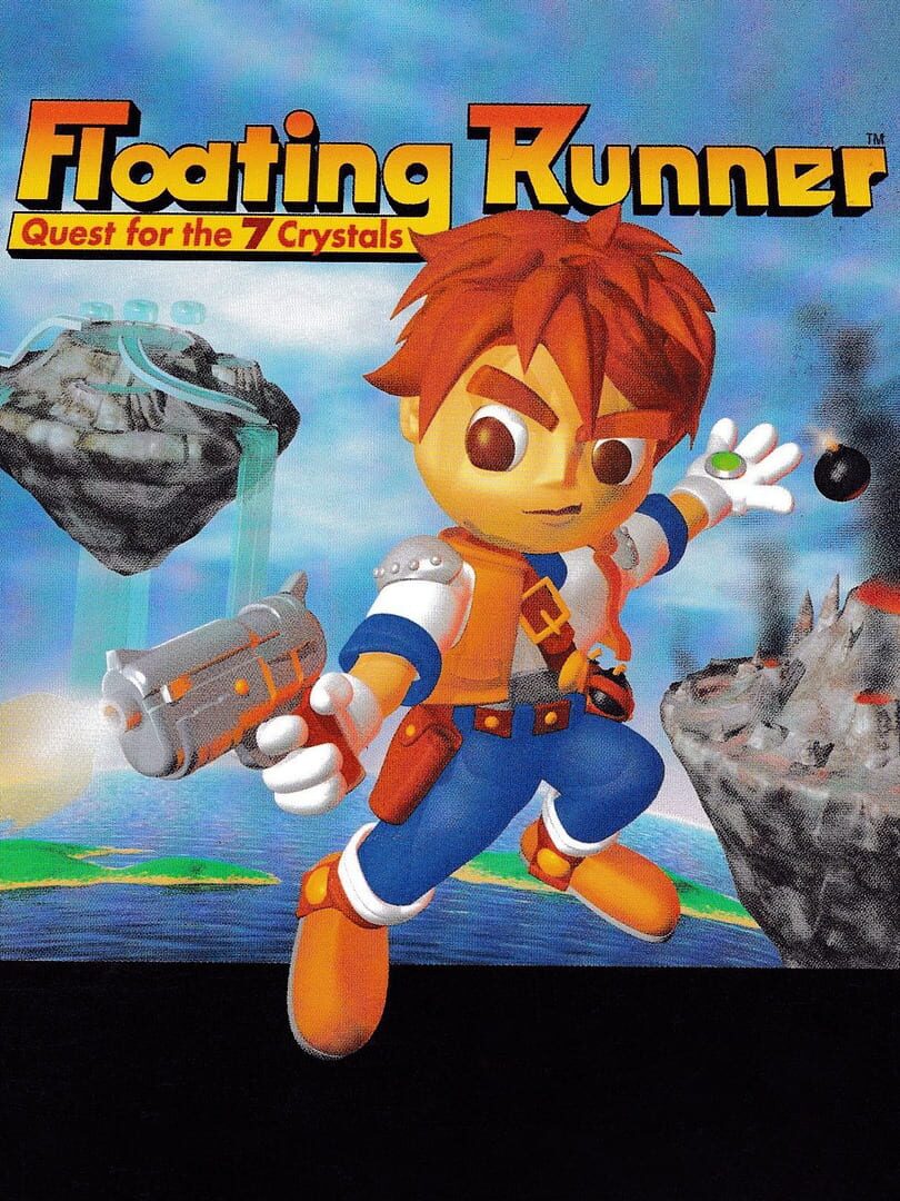 Copertina di Floating Runner: Quest for the 7 Crystals