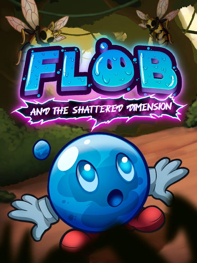 Capa de Flob and the Shattered Dimension