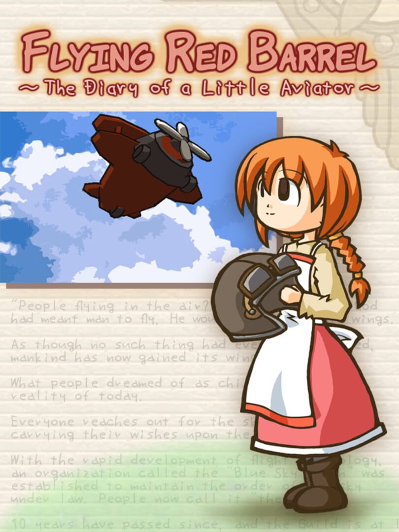 Capa de Flying Red Barrel: The Diary of a Little Aviator