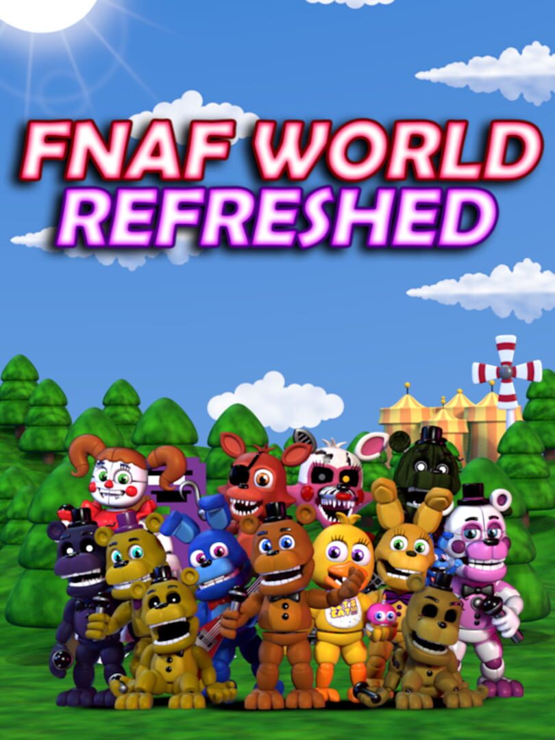 FNaF World: Refreshed Cover