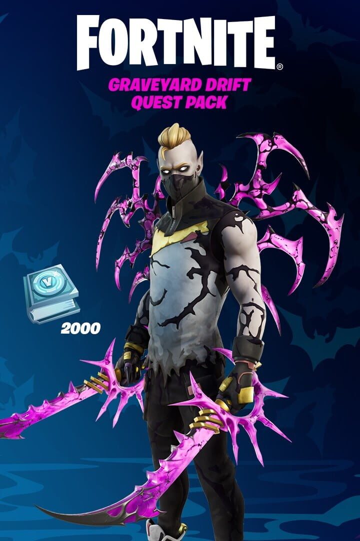 Portada de Fortnite: Graveyard Drift Quest Pack