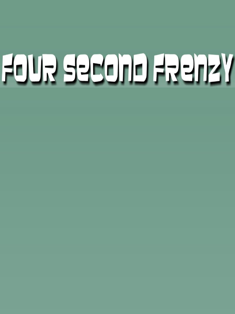 Four Second Frenzy Kapağı