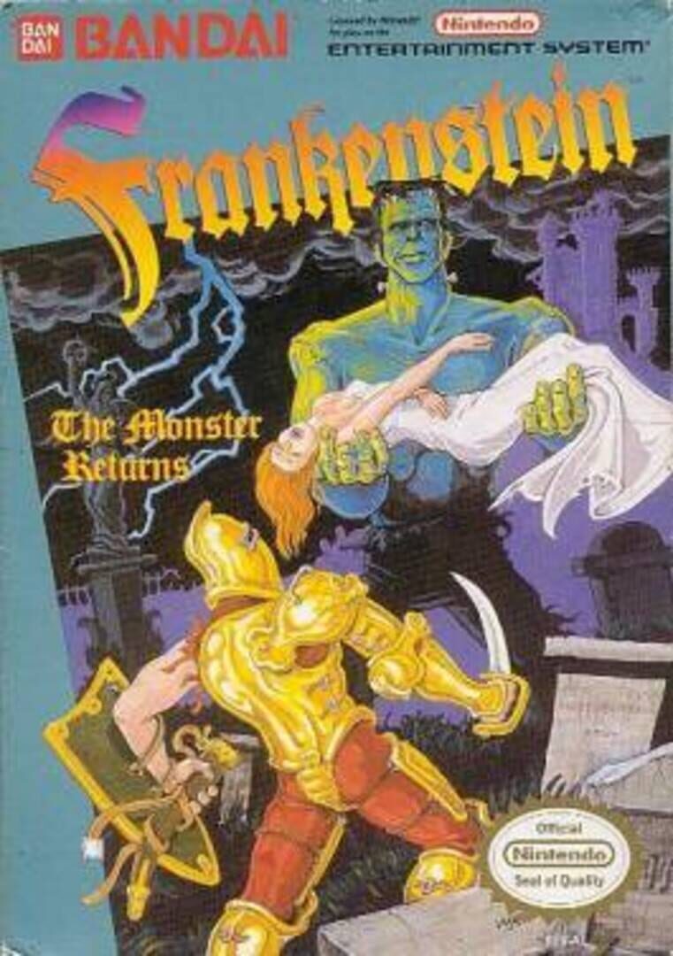 Frankenstein: The Monster Returns カバー