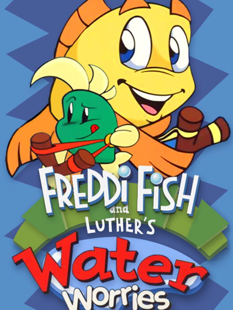 Capa de Freddi Fish and Luther's Water Worries