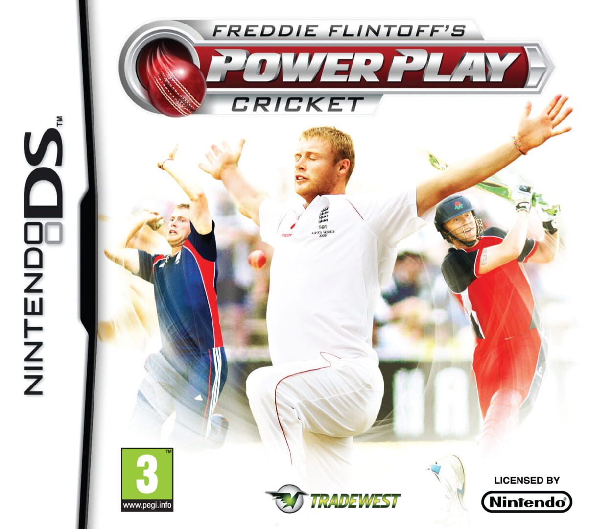 Freddie Flintoff's Power Play Cricket カバー