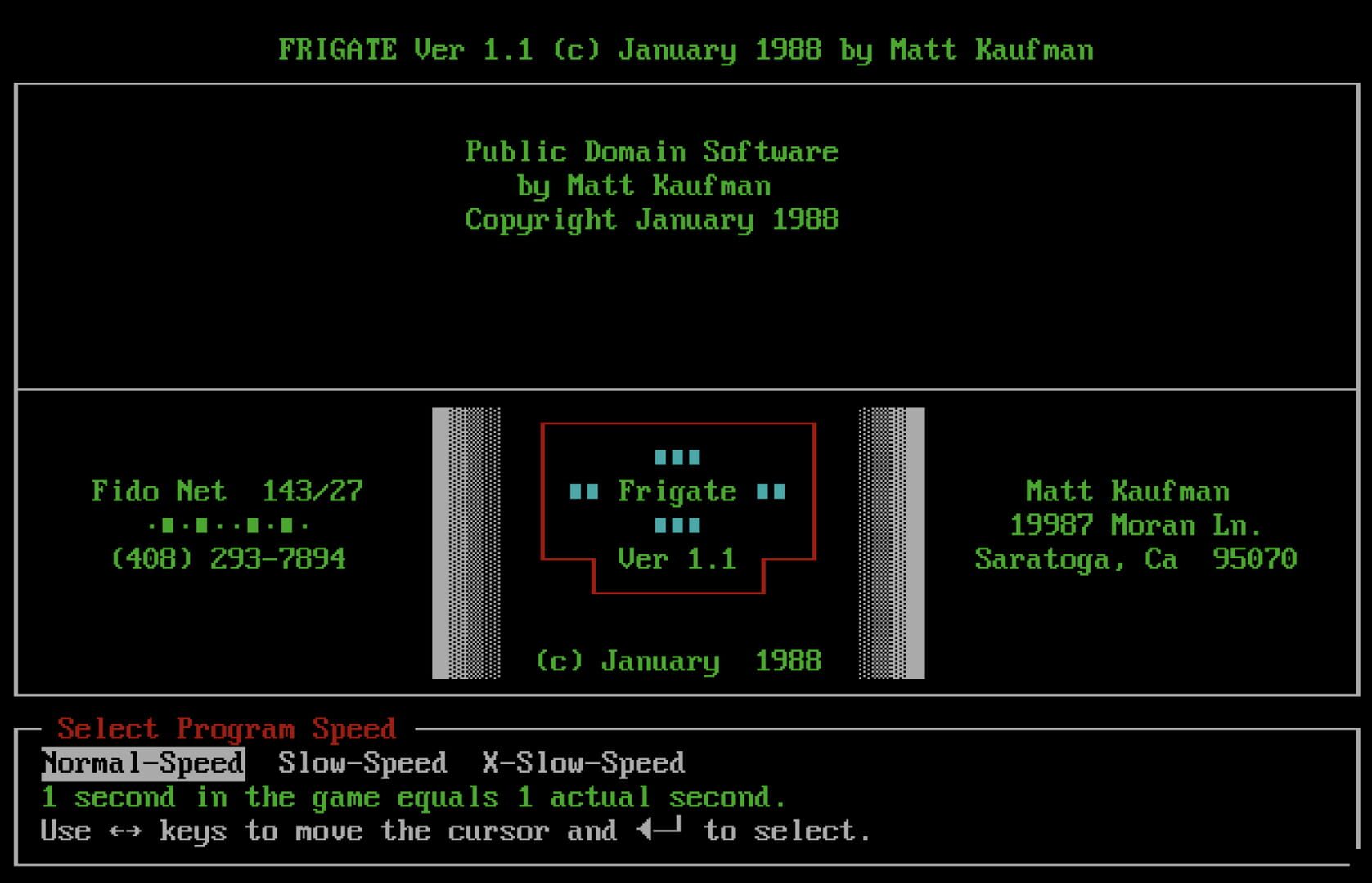 Frigate Cover