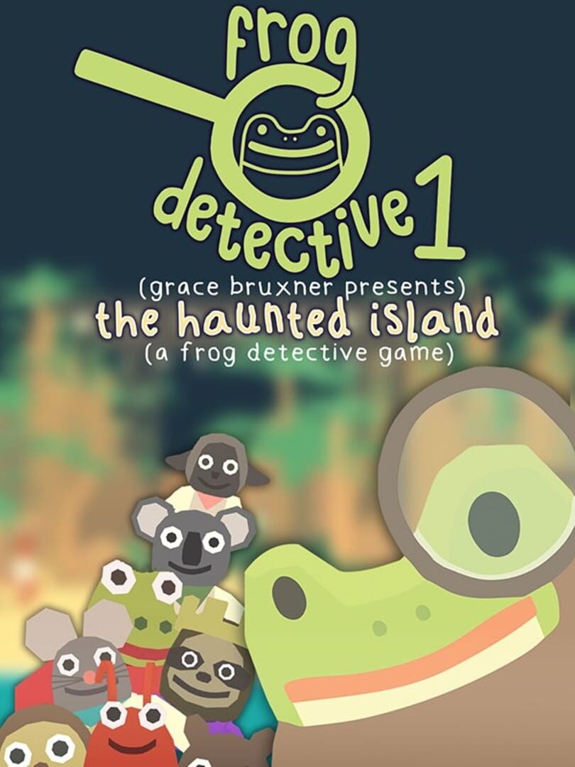 Copertina di Frog Detective 1: The Haunted Island