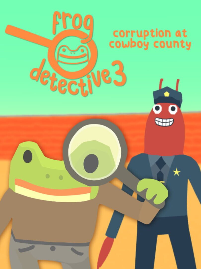 Frog Detective 3: Corruption at Cowboy County カバー