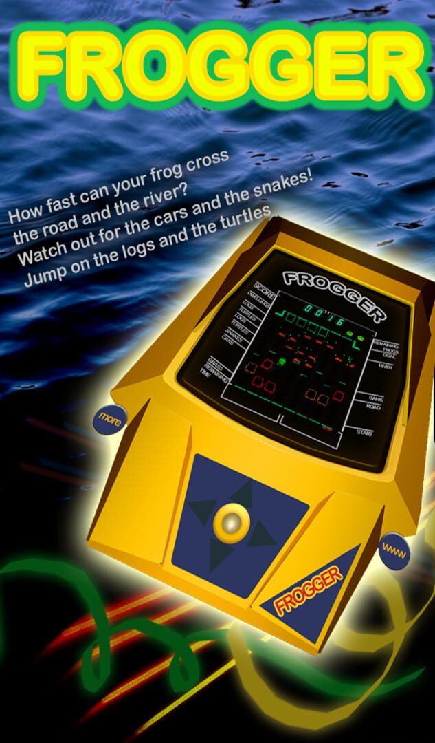 Capa de Frogger-top: The Tabletop Classic!