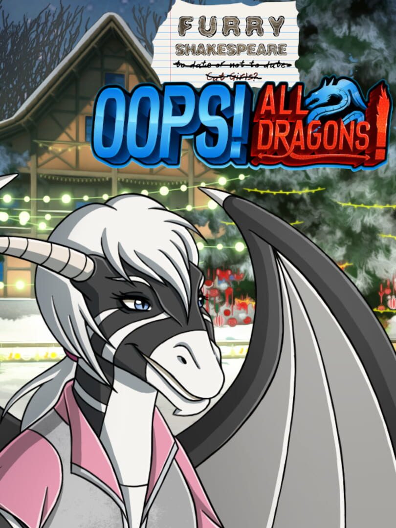 Copertina di Furry Shakespeare: Oops! All Dragons!
