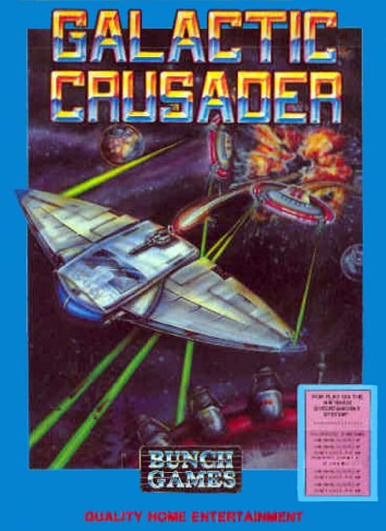 Couverture de Galactic Crusader