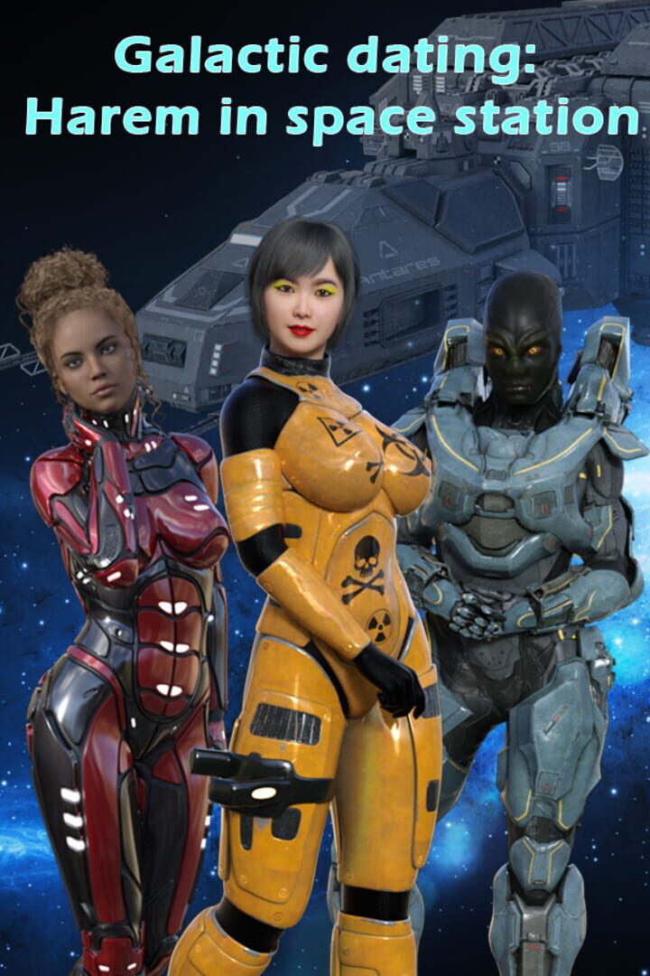 Capa de Galactic Dating: Harem in Space Station
