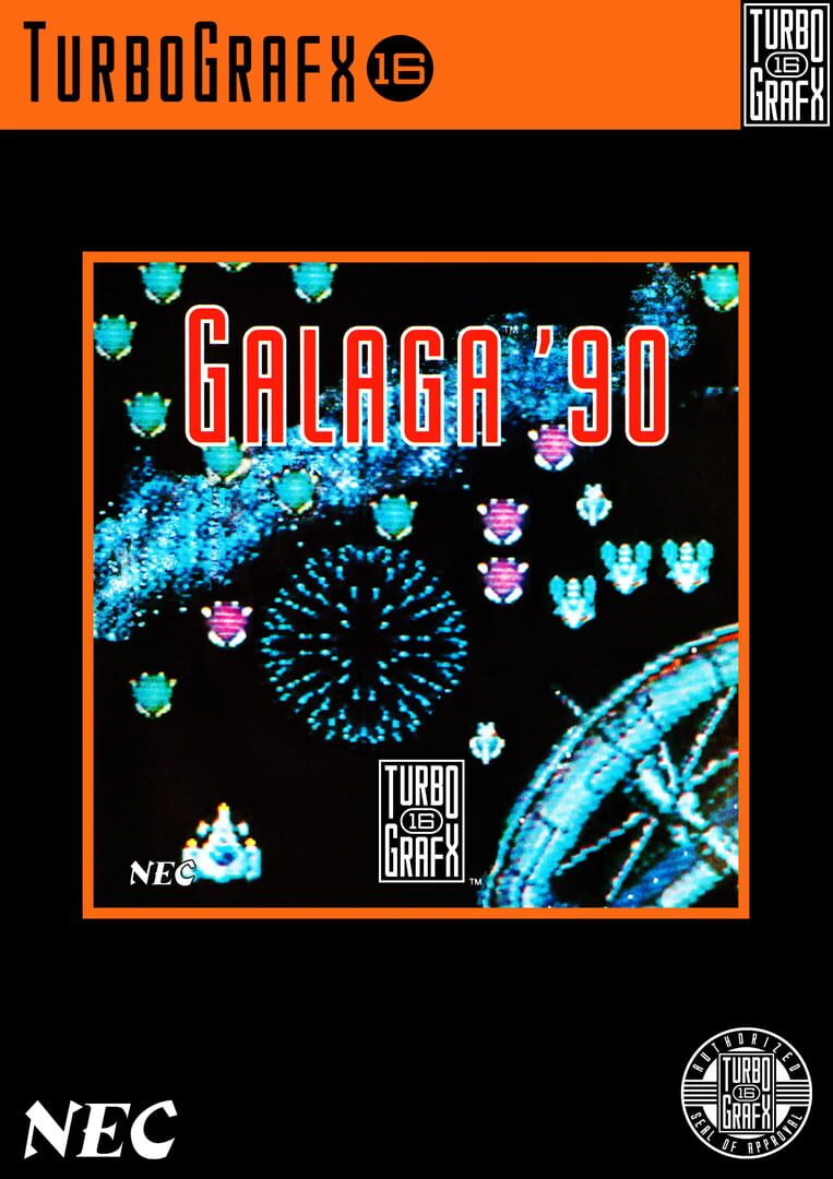 Portada de Galaga '90