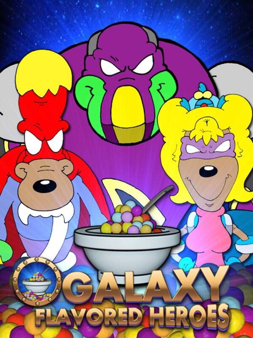 Capa de Galaxy Flavored Heroes