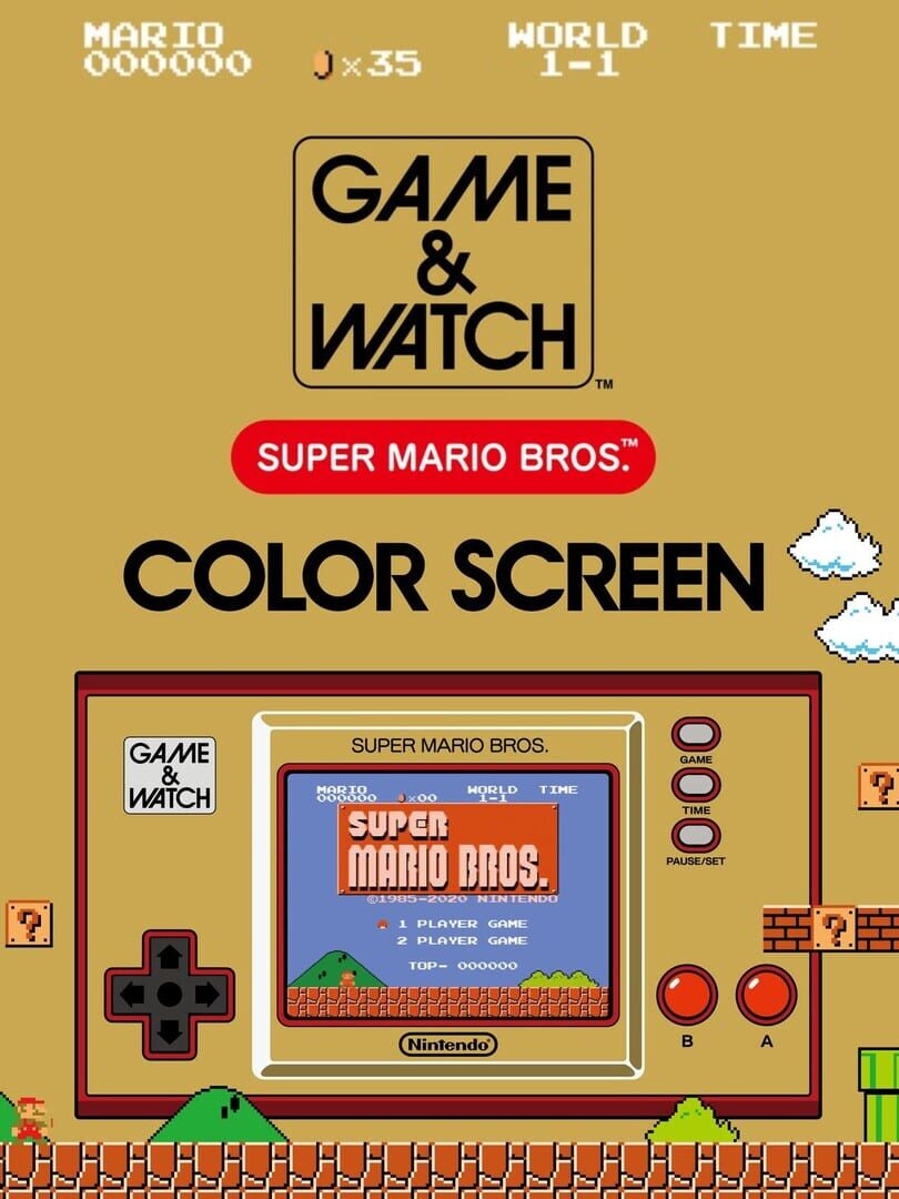 Portada de Game & Watch: Super Mario Bros.
