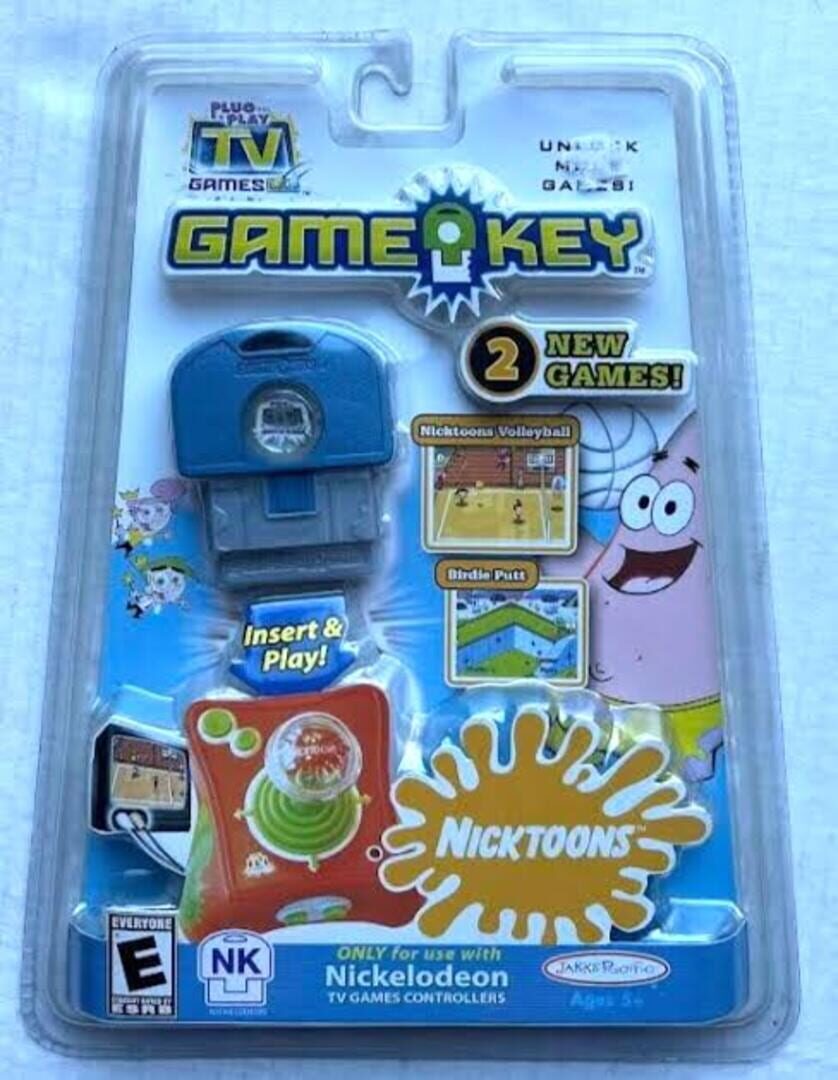Couverture de GameKey: Nicktoons - Nicktoons Volleyball / Birdie Putt