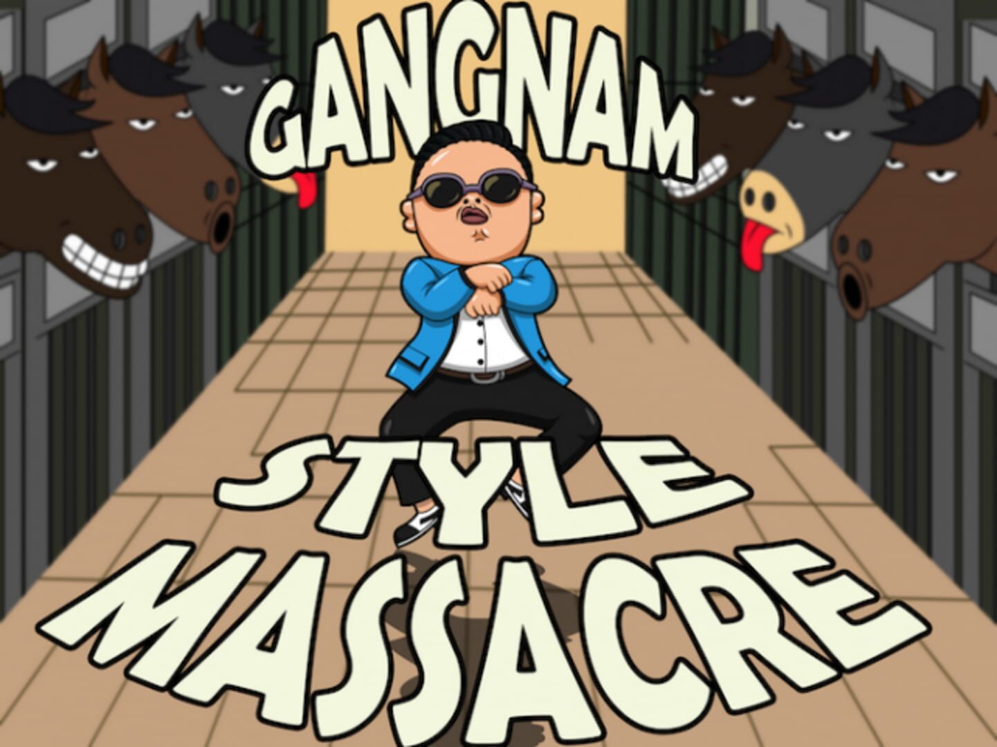 Gangnam Style Massacre Kapağı