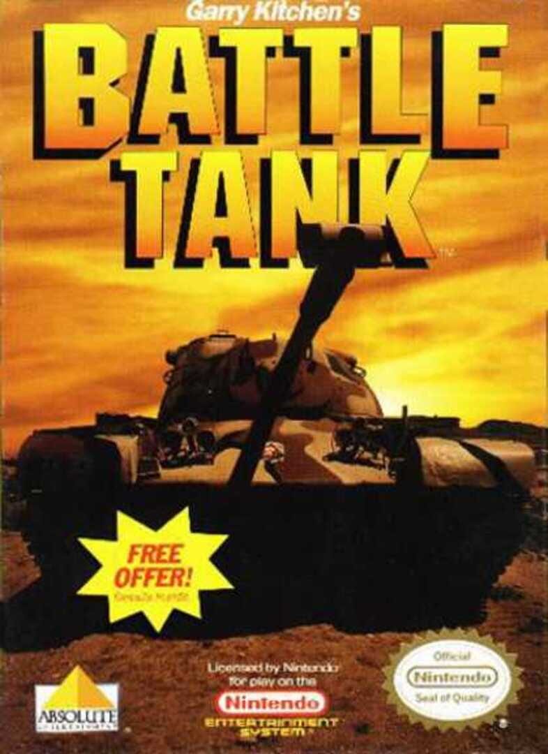Capa de Garry Kitchen's Battletank