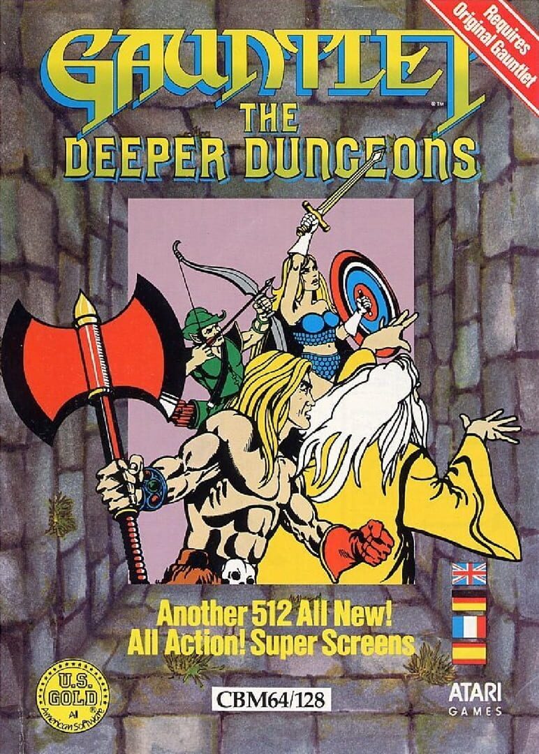 Gauntlet: The Deeper Dungeons 커버
