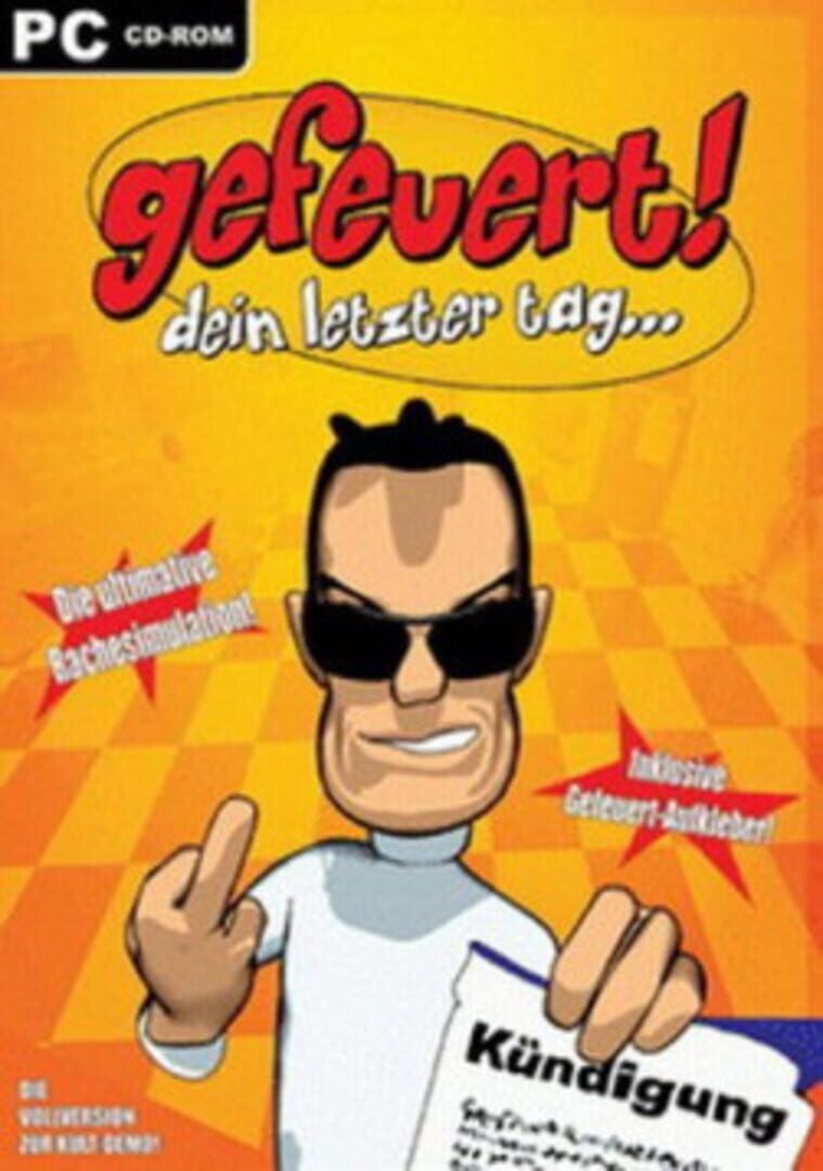 Gefeuert! Dein letzter Tag Cover