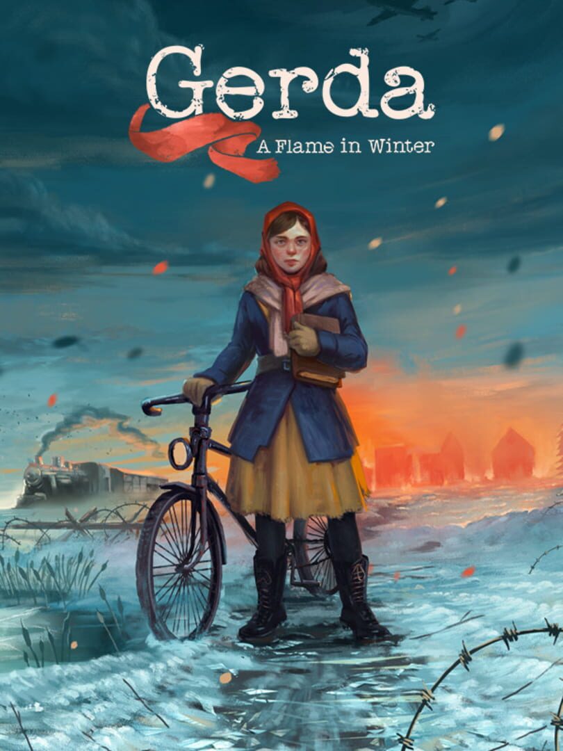 Capa de Gerda: A Flame in Winter