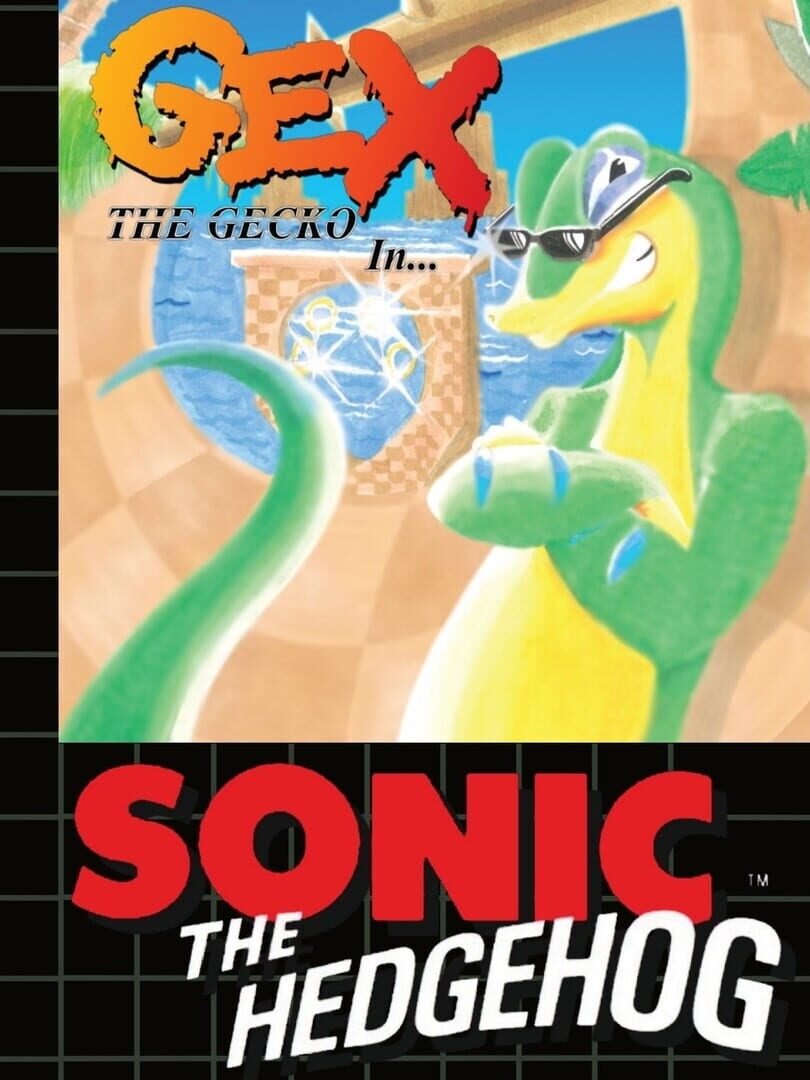 Gex the Gecko in Sonic the Hedgehog 커버