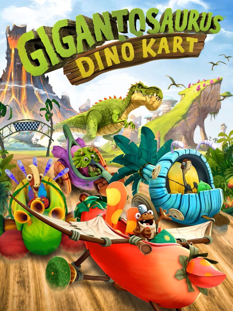 Gigantosaurus Dino Kart カバー