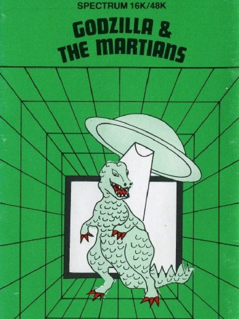 Couverture de Godzilla and the Martians