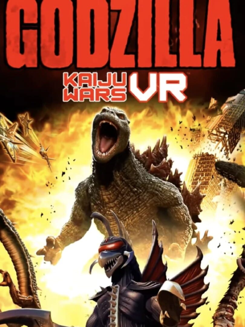 Capa de Godzilla Kaiju Wars VR