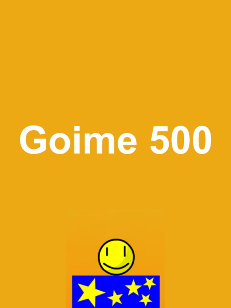 Couverture de Goime 500