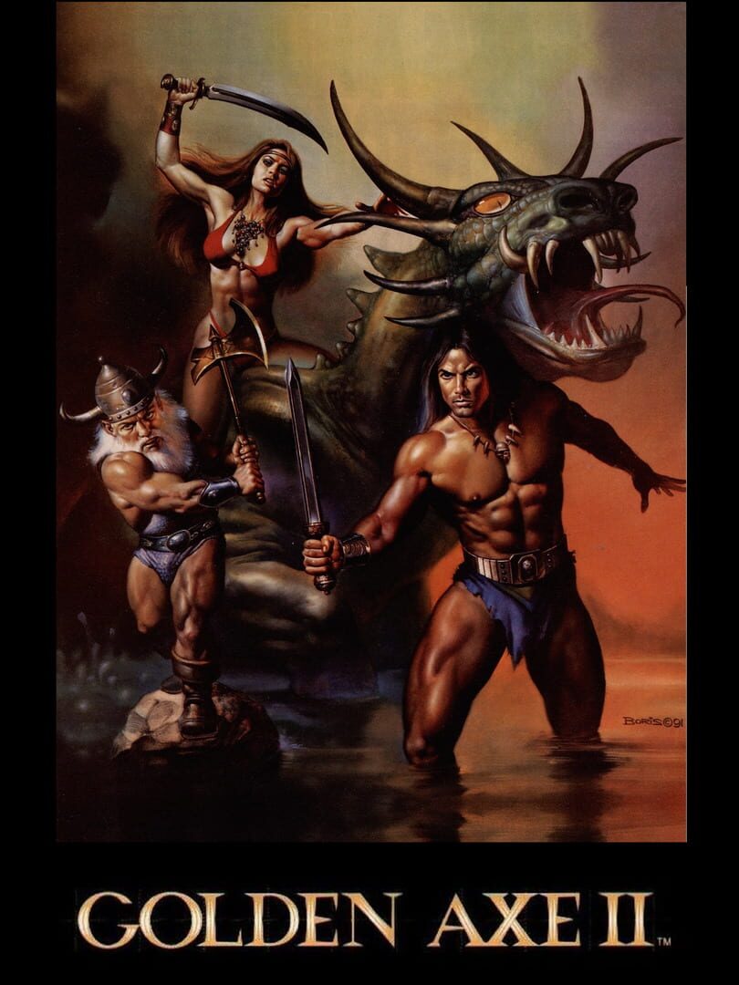 Golden Axe II Cover