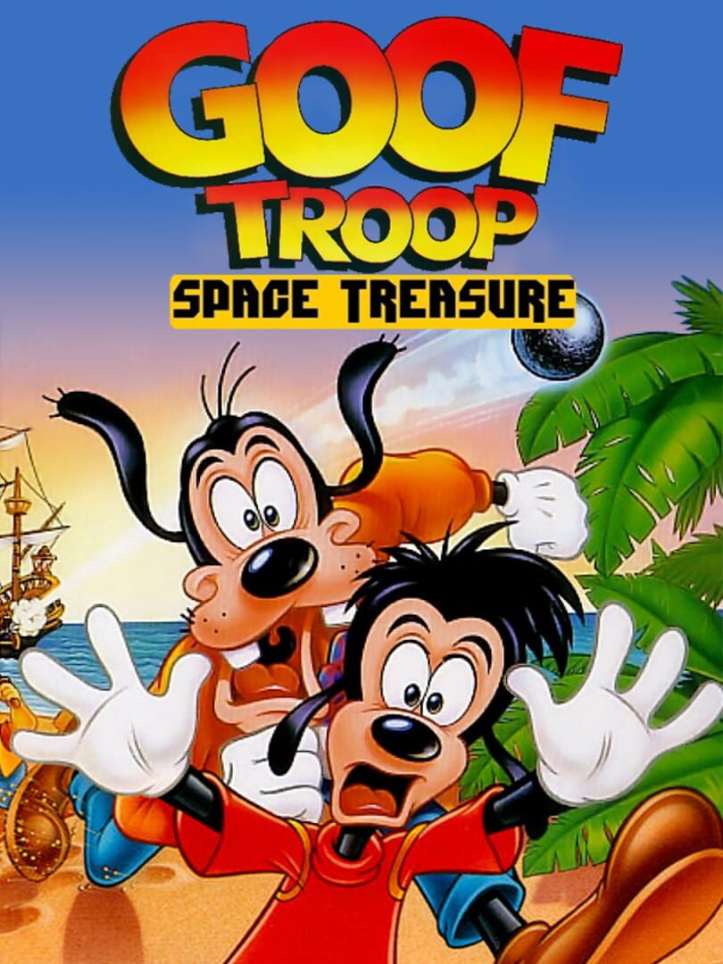 Goof Troop ST: Space Treasure 커버