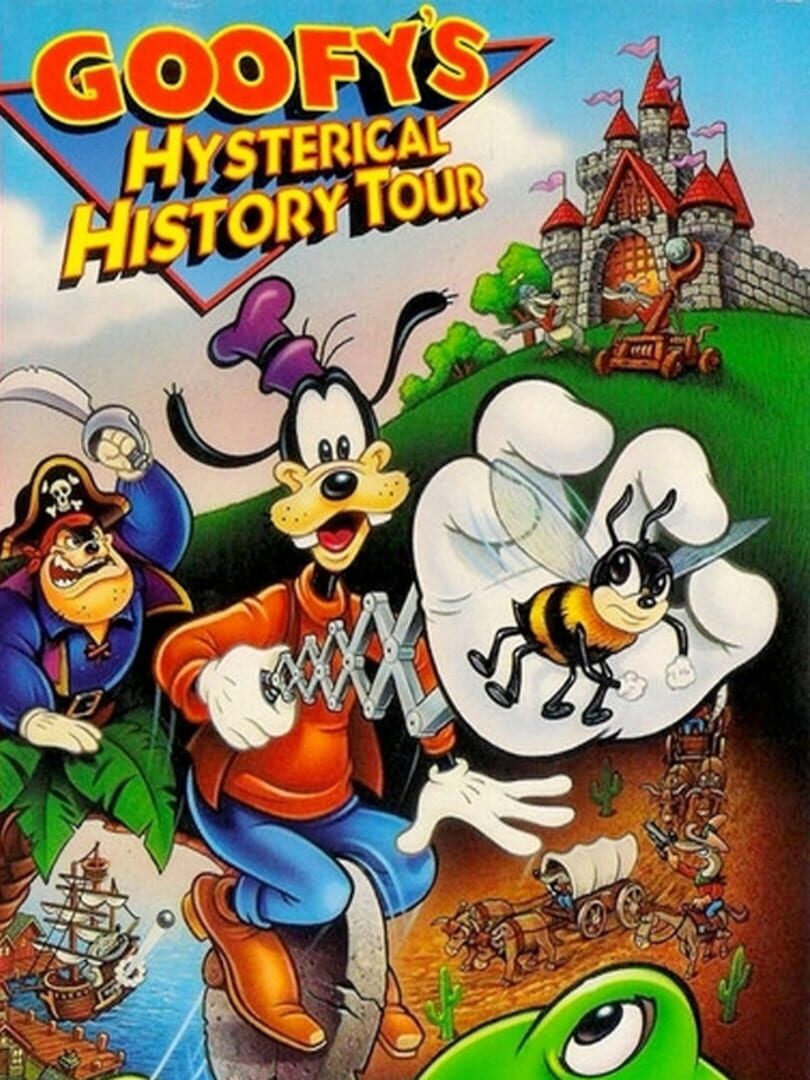 Portada de Goofy's Hysterical History Tour
