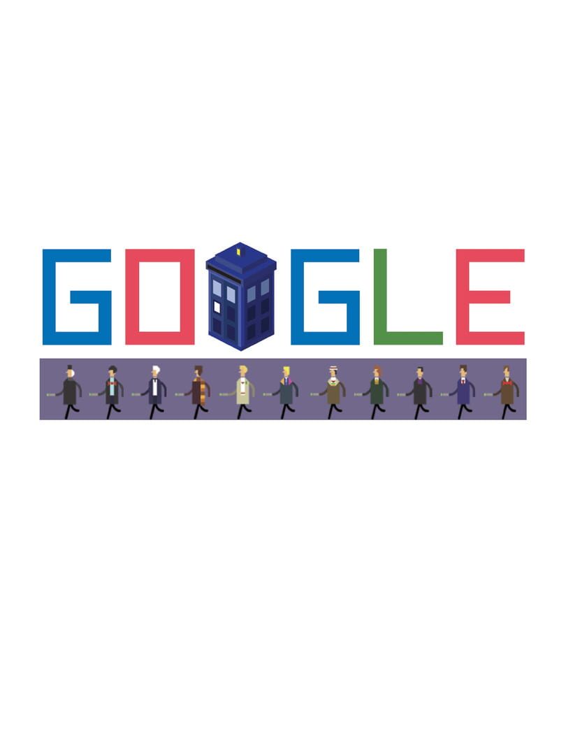 Google Doodle: Doctor Who 50th Anniversary カバー