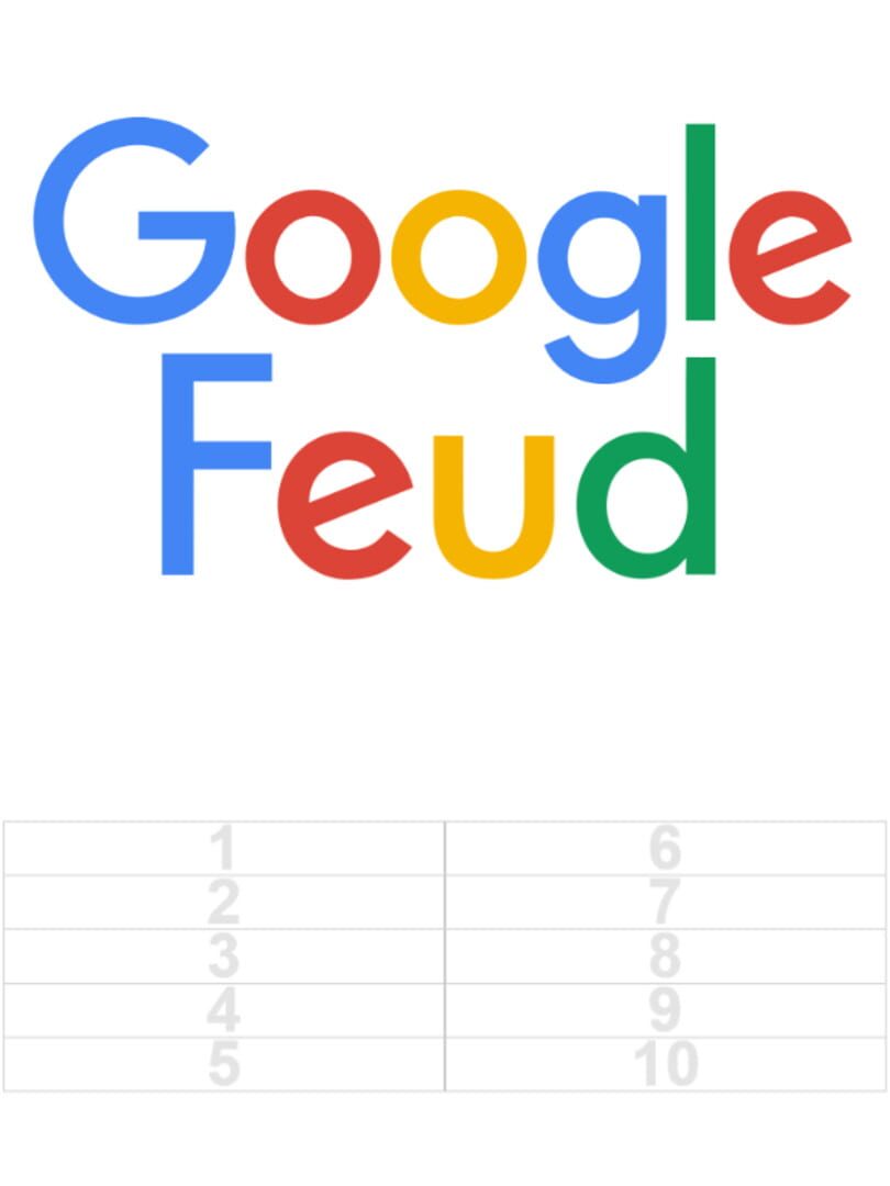 Google Feud Cover