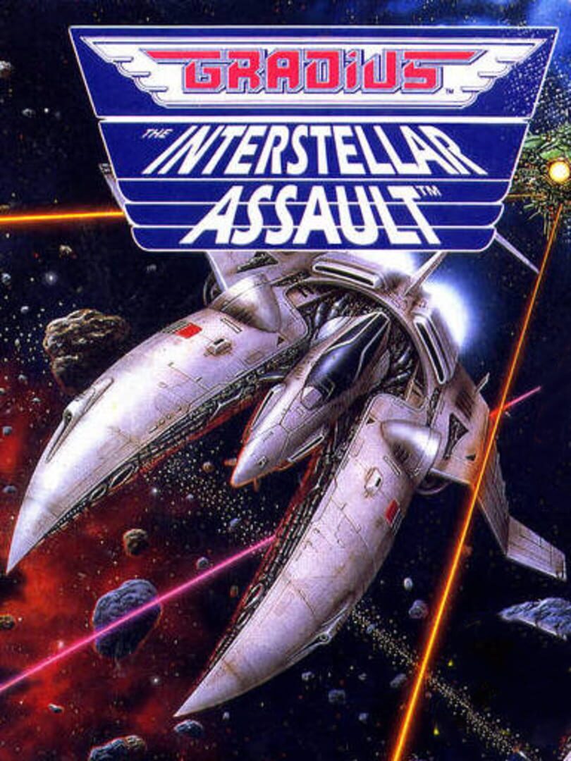 Portada de Gradius: The Interstellar Assault